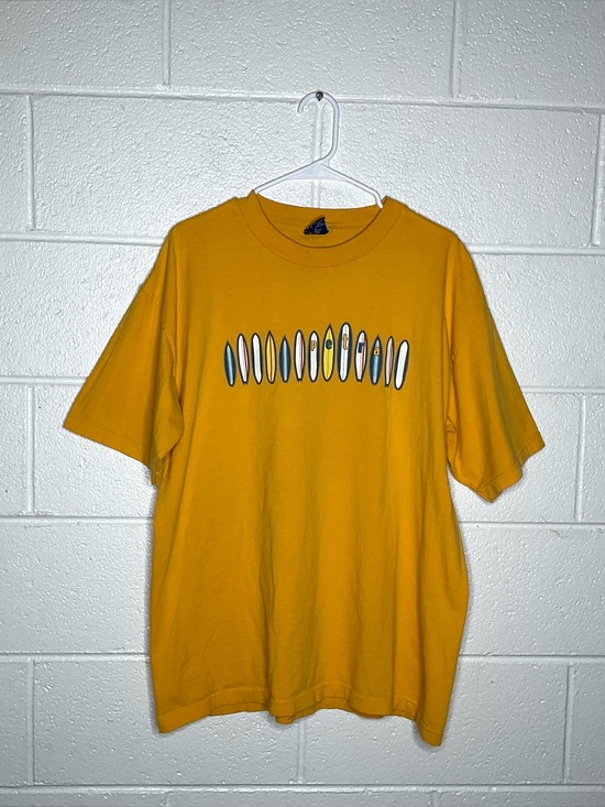 Truth Other - < Vintage 90’s Surfboard Graphic Short Sleeve Cotton Tee Size XL >